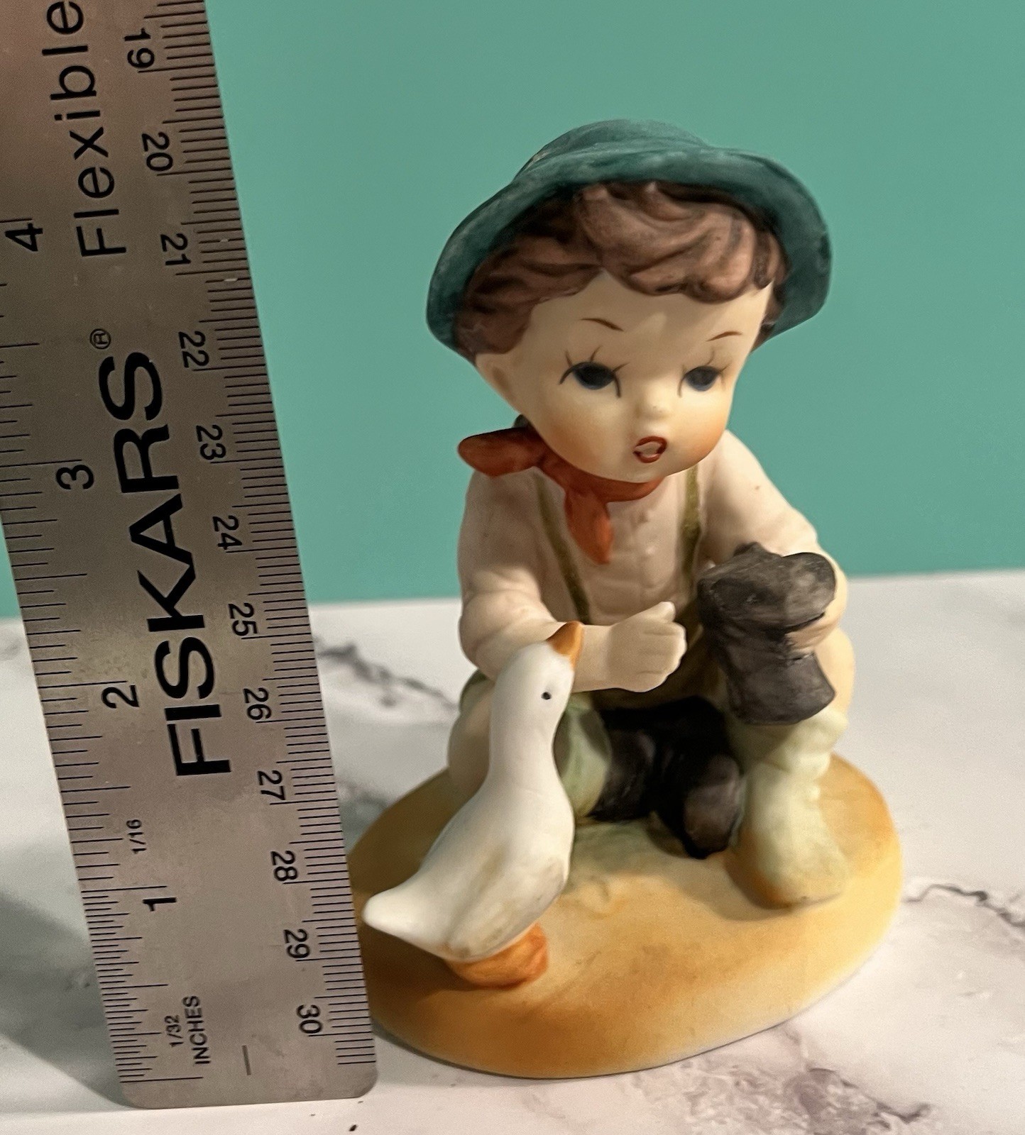 vintage Erich Stauffer “Life on the Farm” ceramic figurine
