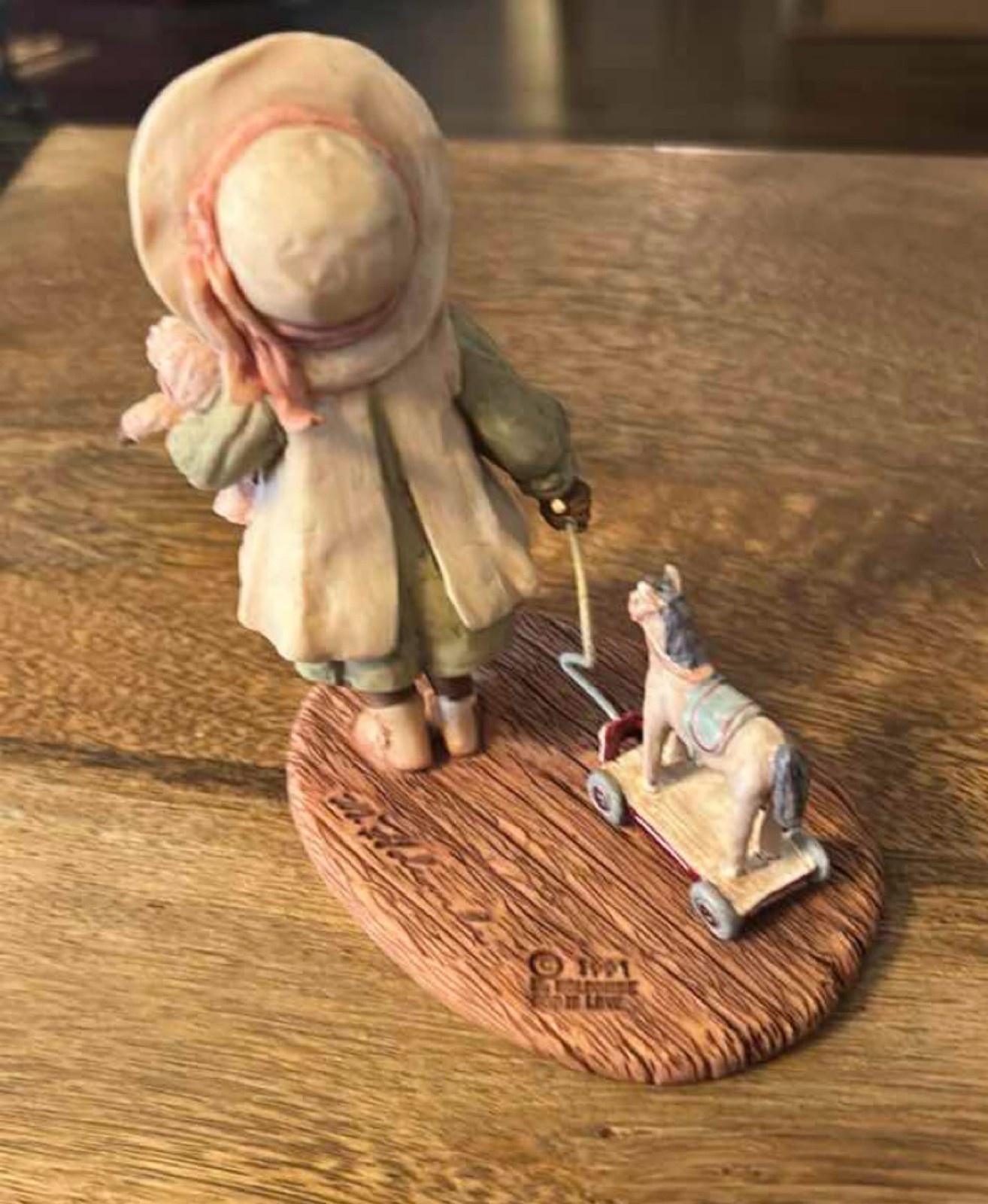 Enesco Martha Holcombe Dawn Pretty Please Mama Figurine 1991