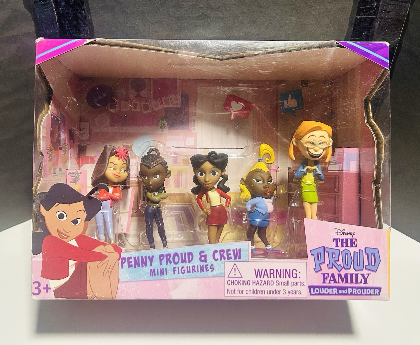 The Proud Family Louder and Prouder Penny & Crew 5 Figurine Set – Free Shipping