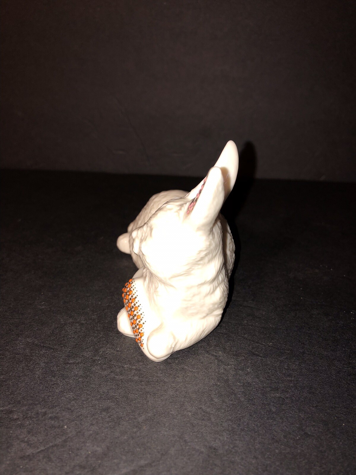 Lenox China Jewels Collection Snack Time Sitting Bunny Rabbit Carrot Made In USA