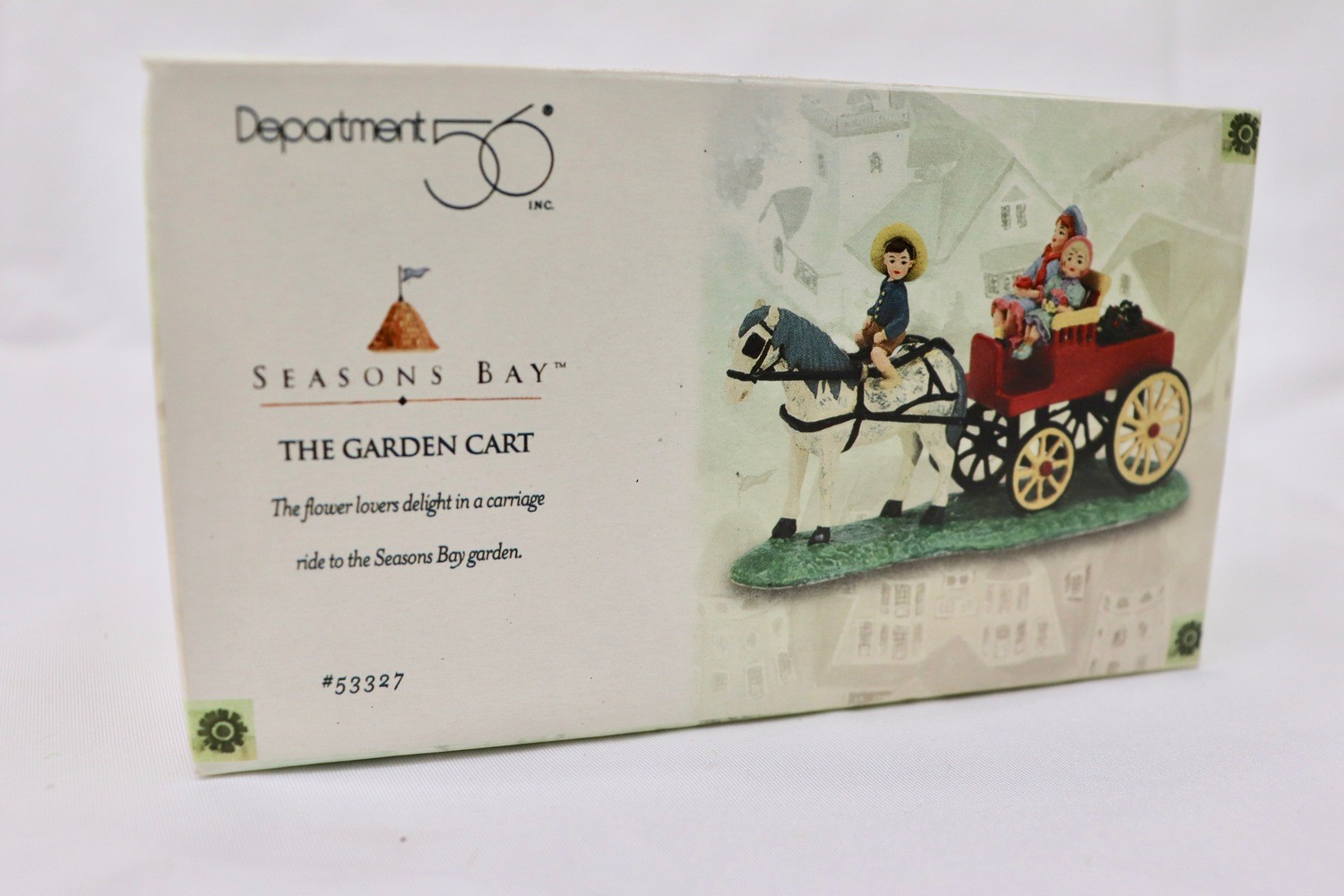 Dept 56 Season’s Bay Landscaping Garden Accessory Lot 13pc Boxed Village