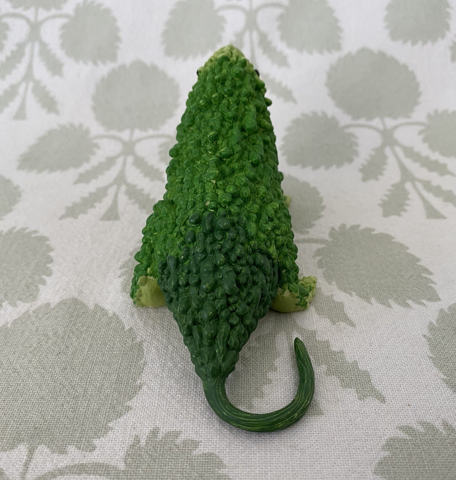 Enesco Home Grown Bitter Gourd Lizard Figurine *No Box* Some Damage