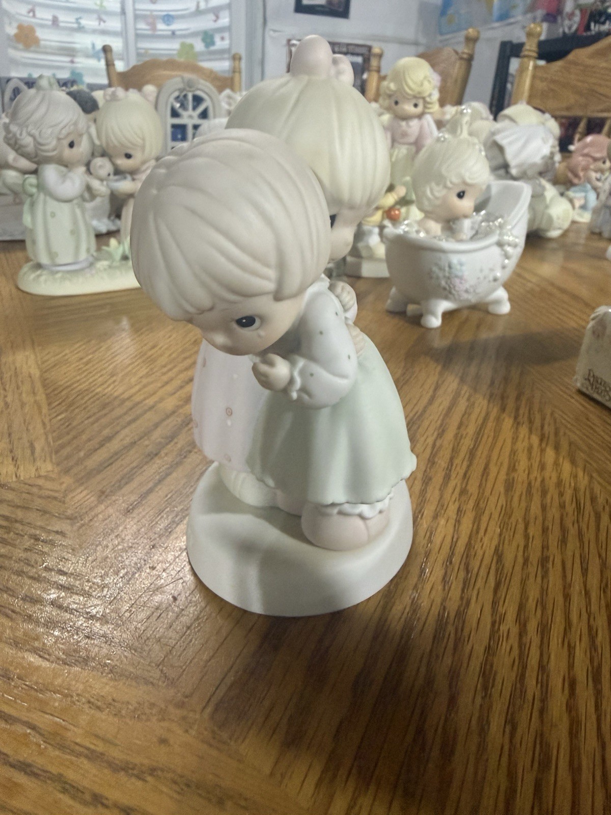 Precious Moments That’s What Friends Are For Porcelain Figurine Friendship 1987