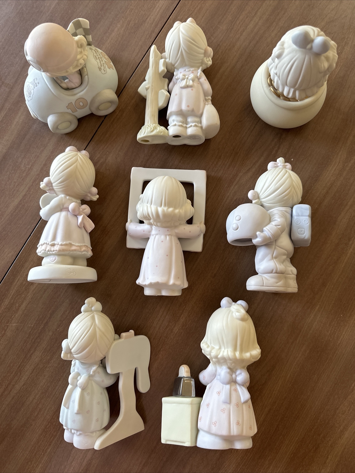 Lot Of 8 Limited Editions Of Precious Moments Collectors Club Figures By Enesco