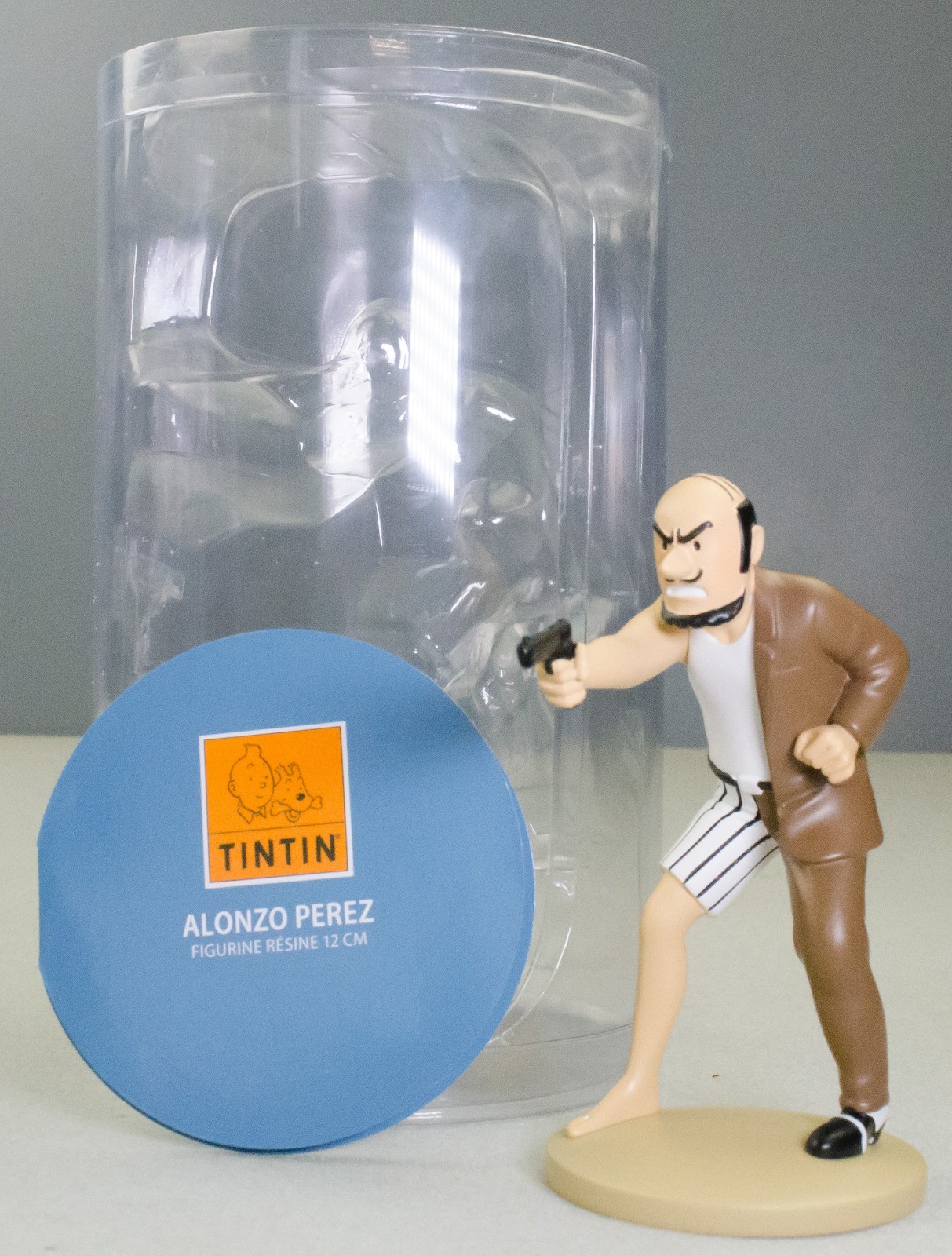 Tintin Figurine Moulinsart 42257 Alonzo Perez – Broken Ear 12cm Resin Figure
