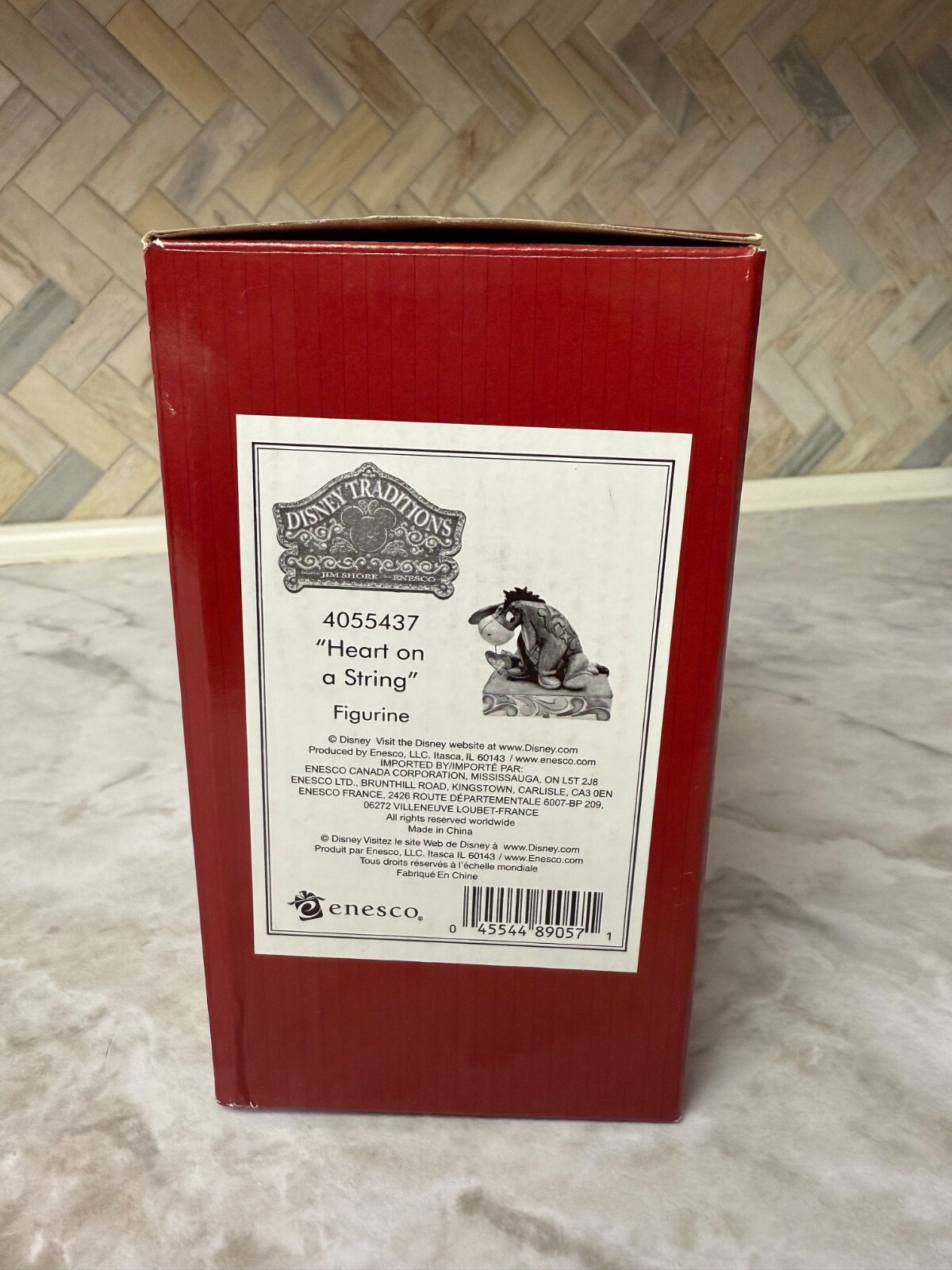 Enesco Jim Shore Disney Traditions Eeyore Personality Pose NIB 4055437