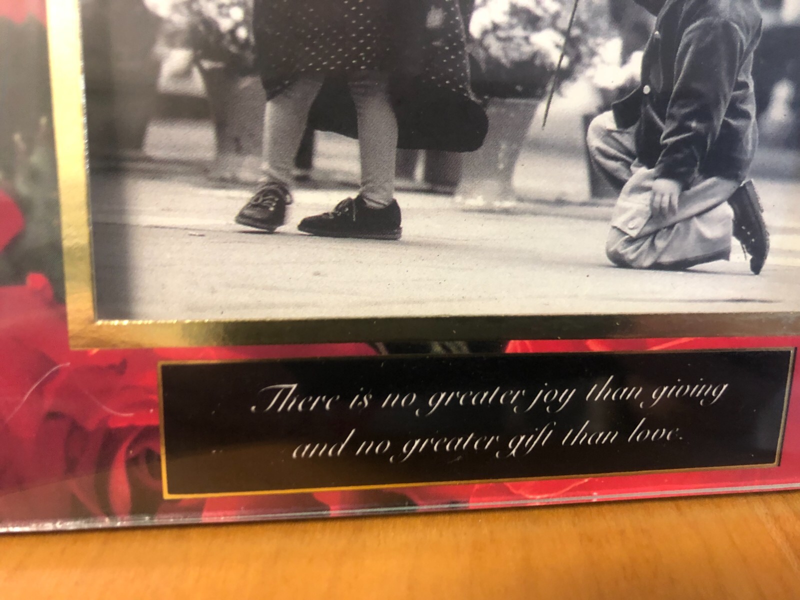 Kim Anderson Framed Picture Valentine’s Day Anniversary Picture w Roses Gift