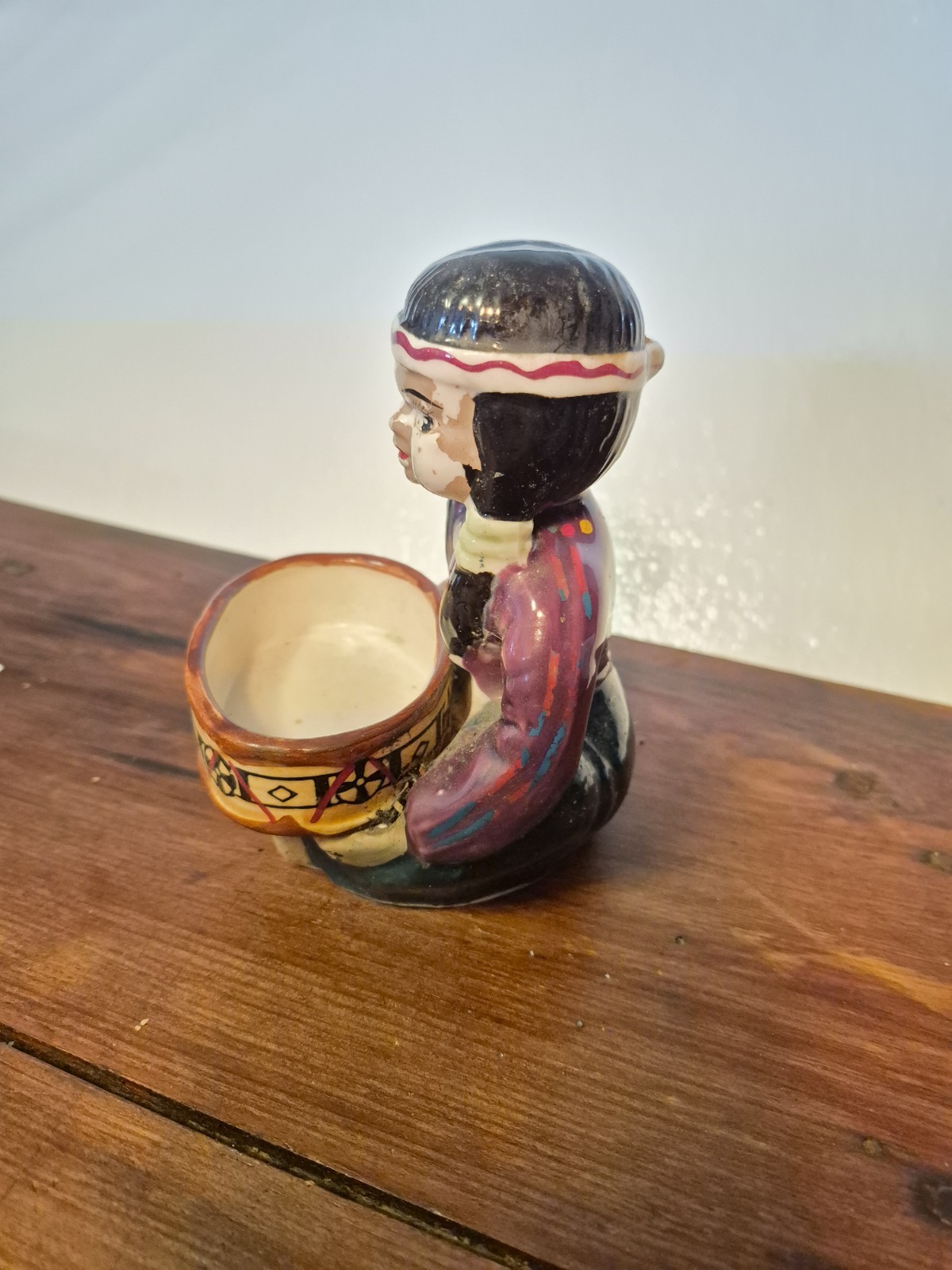 Vintage Mid Century Native Indian American Figurine