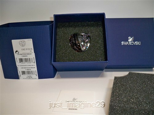 SWAROVSKI MEDIUM LOVE HEART LIGHT AMETHYST 1143412