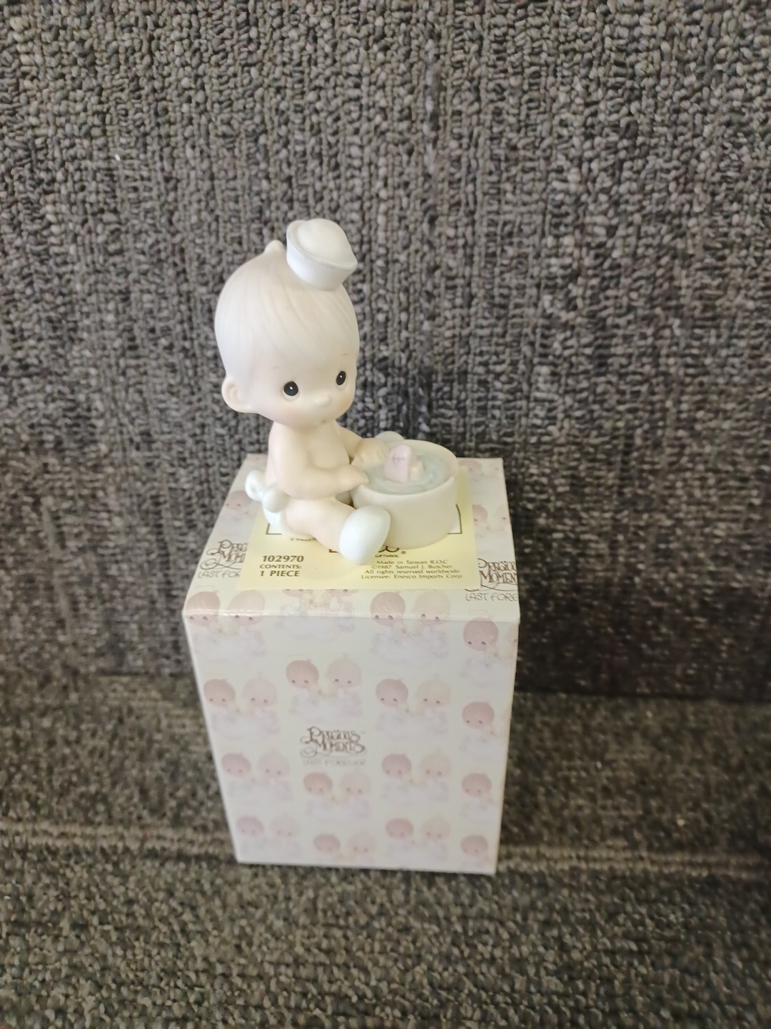 Precious Moments #102970 I Would Be Sunk Without You Figurine With Box