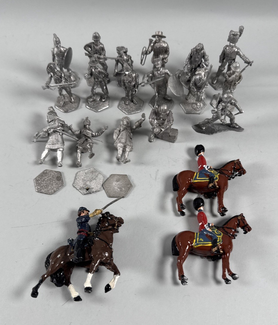 Lot of 20 Miscellaneous New Hope Design Miniatures 54mm Scale