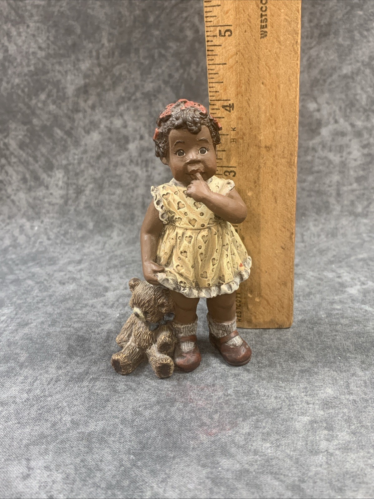 Vintage Sarah’s Attic Lot Of (2) Children Figurines Limited Editions USA