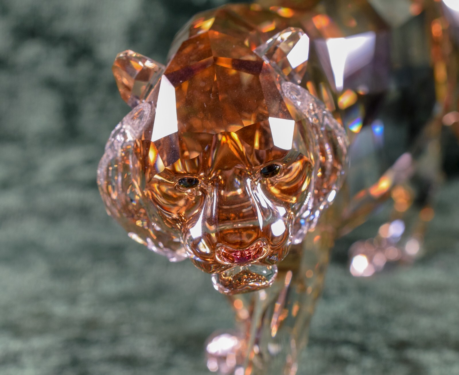Swarovski SCS 2010 AE crystal Tiger, Endangered Wildlife series, mib, E. Adamer