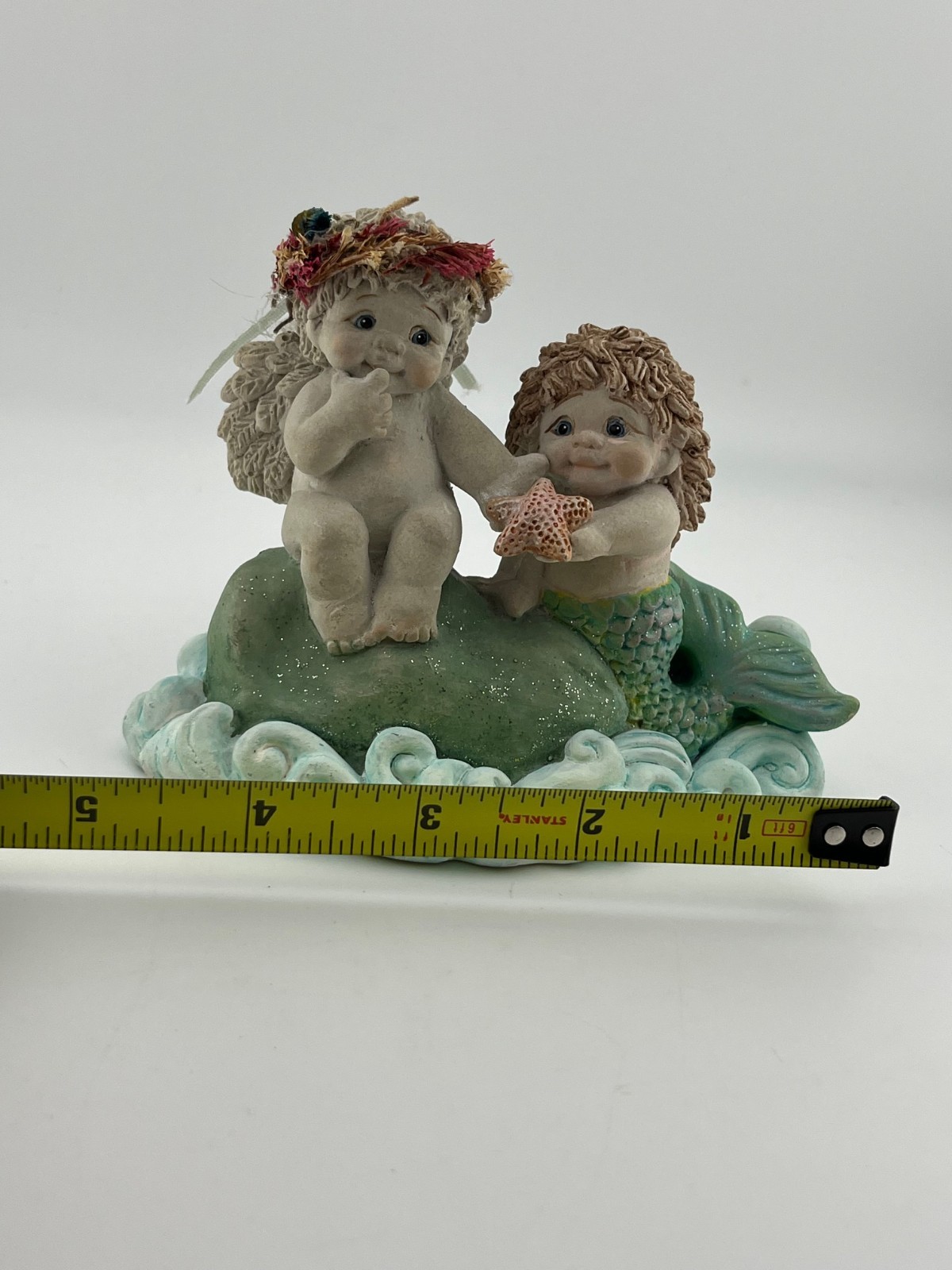 Vintage Dreamsicles Mermaid’s Gift 1996 Angel Mermaid Figurine Ocean Decor