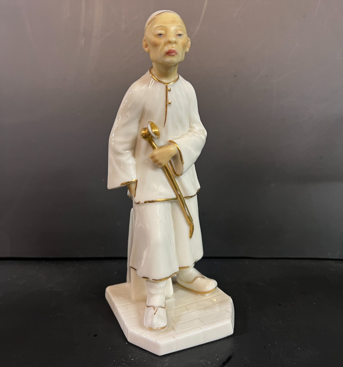 1882 Royal Worcester The Chinese Man #837 From The Countries Around The World
