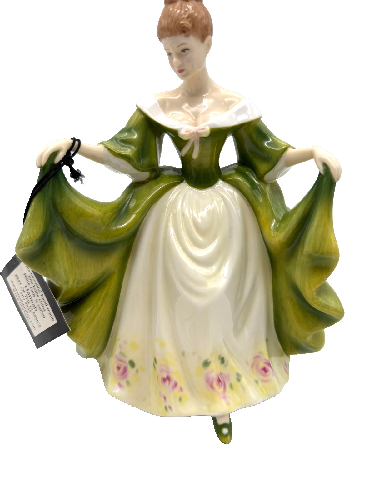Vtg 2005 Royal Doulton Pretty Ladies HANNAH Figurine Bone China 6 3/4″ Tall