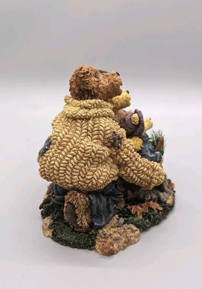 Boyds Bears “Stephanie John George The Family Tree” #228348 Fall Autumn Mom Dad