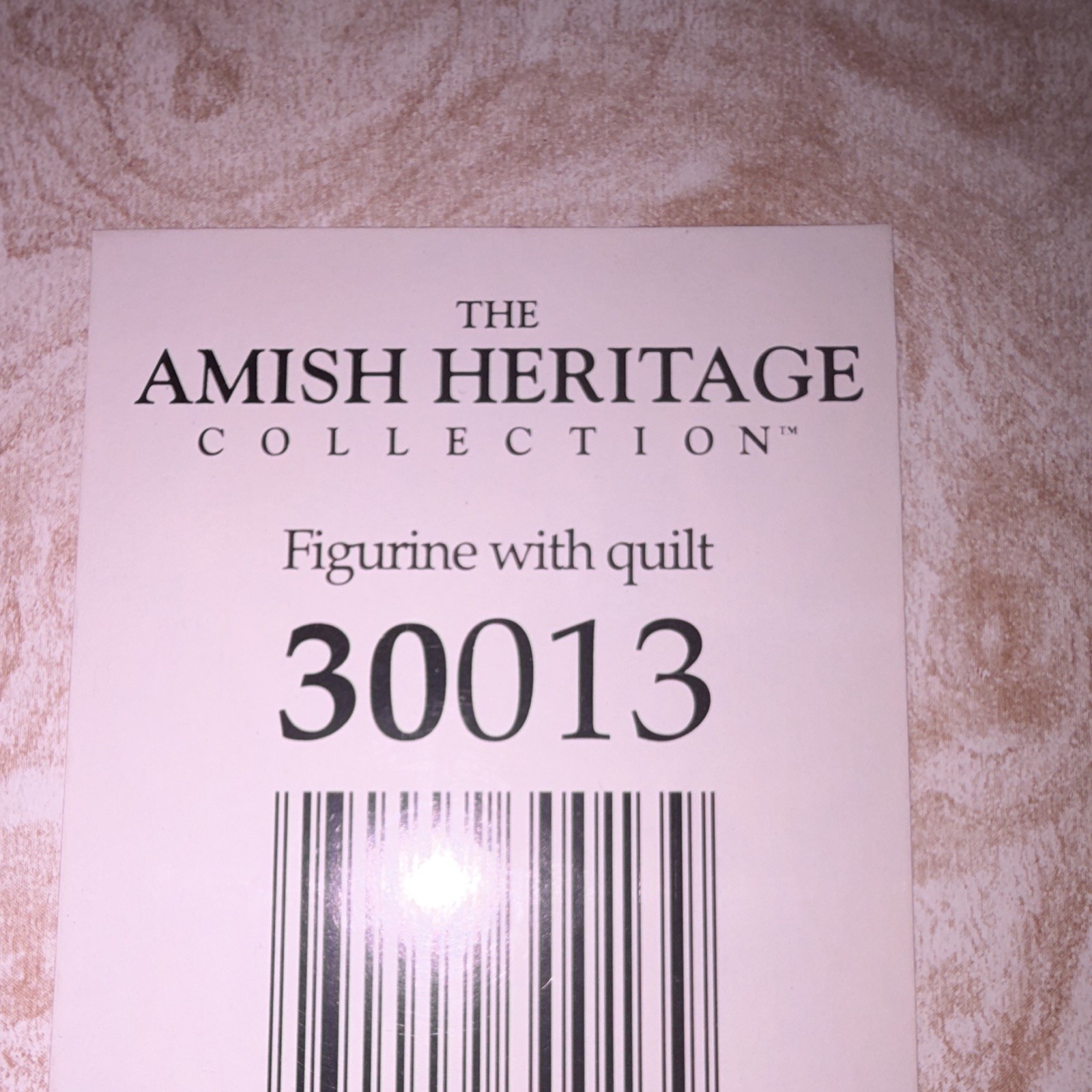 Willitts Designs Amish Heritage Eli & Benjamin Quilt Figurine LE Signed Box 1993