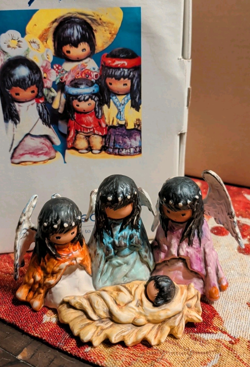 Goebel DeGrazia “Fiesta Angels” Christmas Nativity Figurine W/Box
