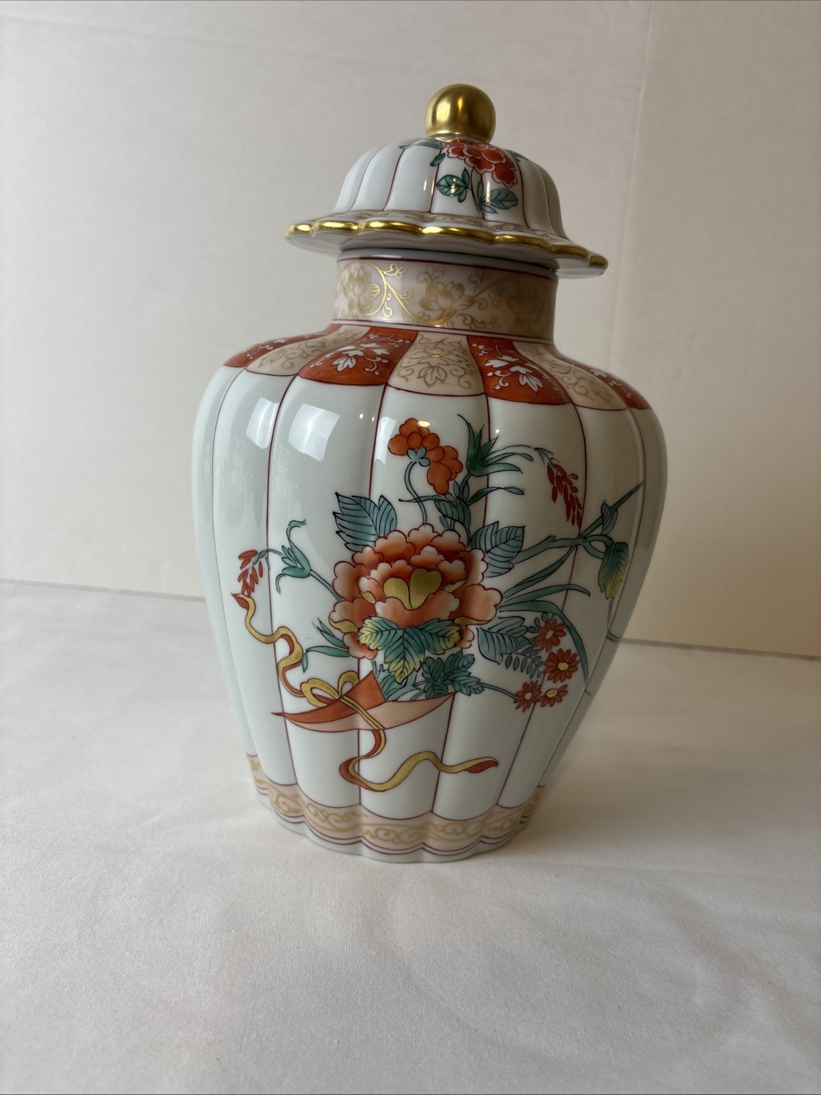 Mottahedeh Vista Alegre Portugal Ginger Jar Stunning