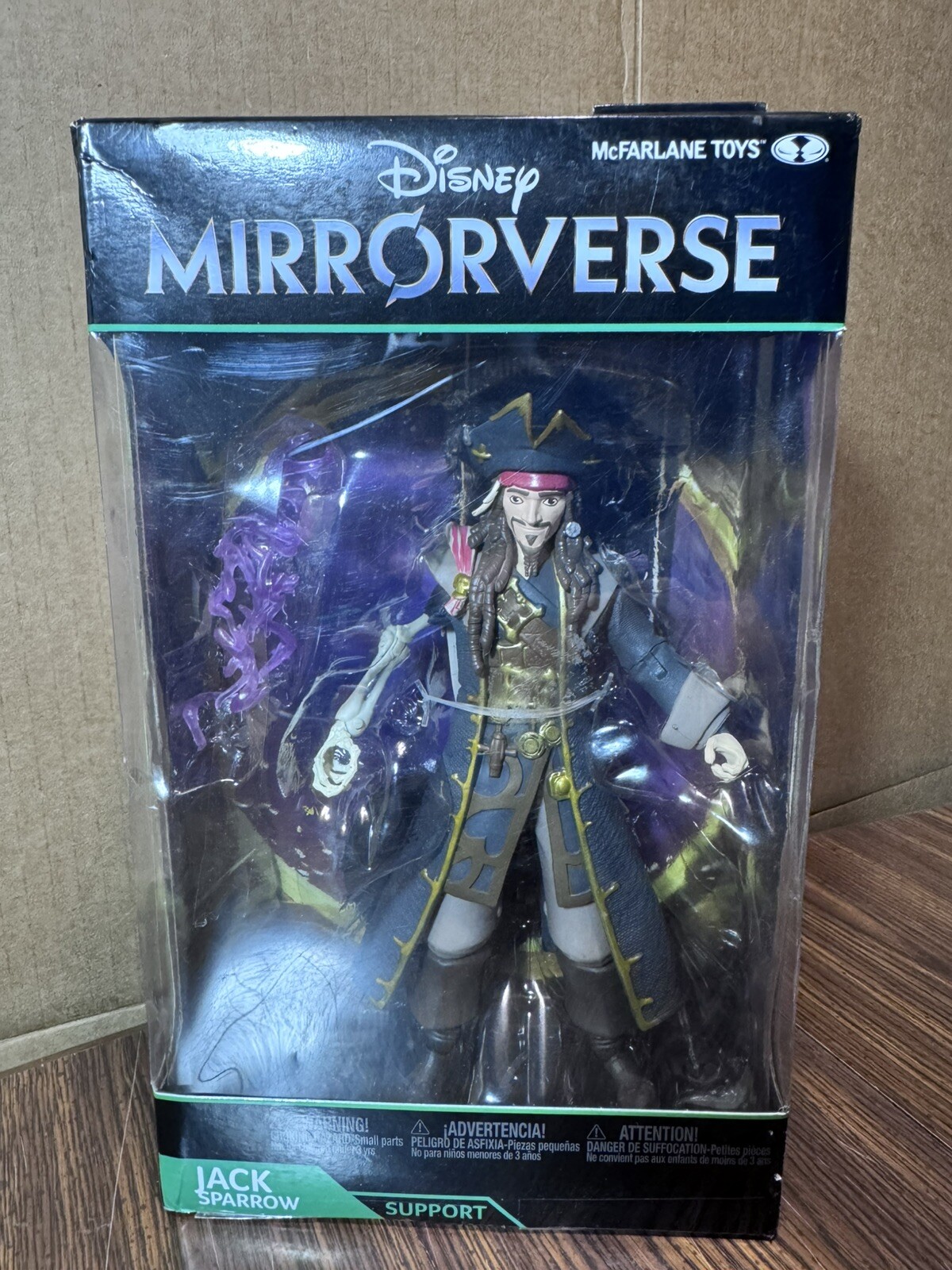 Disney Mirrorverse Captain Jack Sparrow 7 Inch Action Figure Brand New