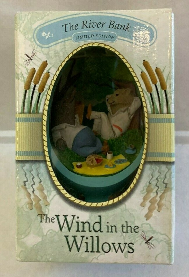 The Wind In The Willows Limited Edition Figurine THE RIVER BANK 2002 CVS