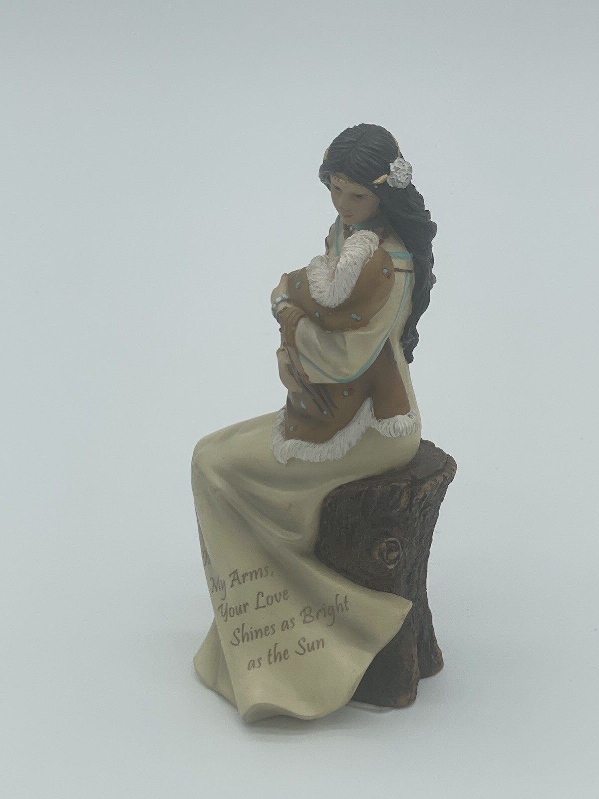Native American Mother & Child Sculpture A Love Eternal Collection