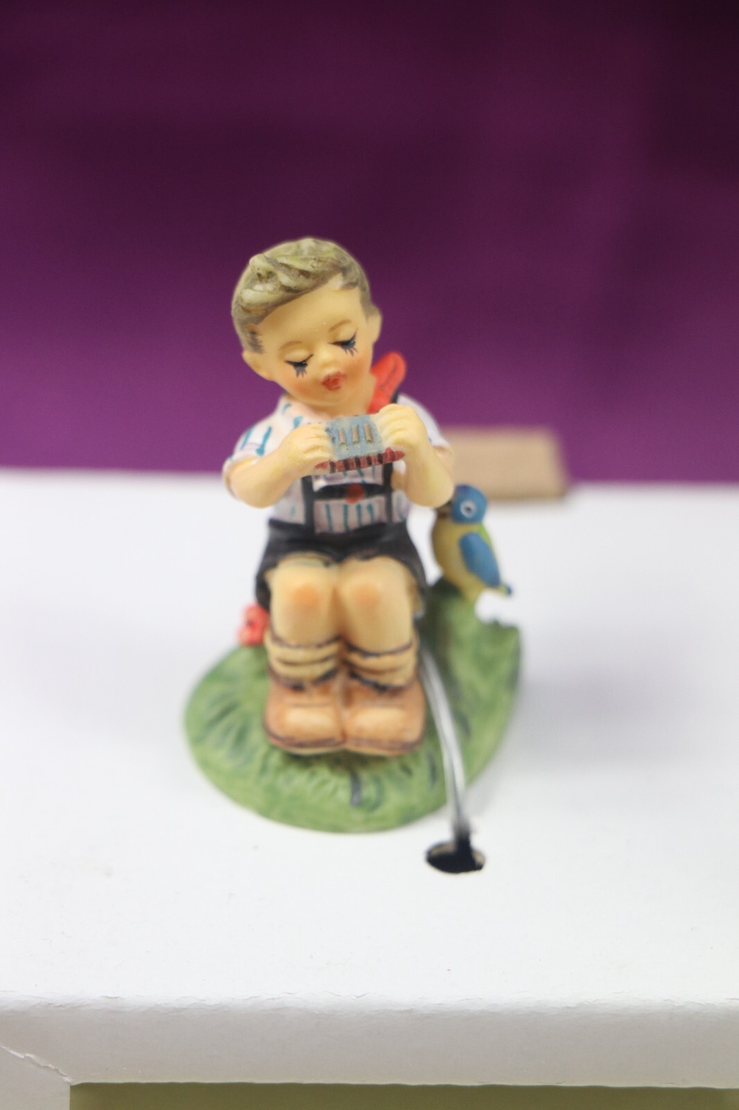Vintage Miniature Goebel Hummel 1.75″ In D Major Figurine NOB