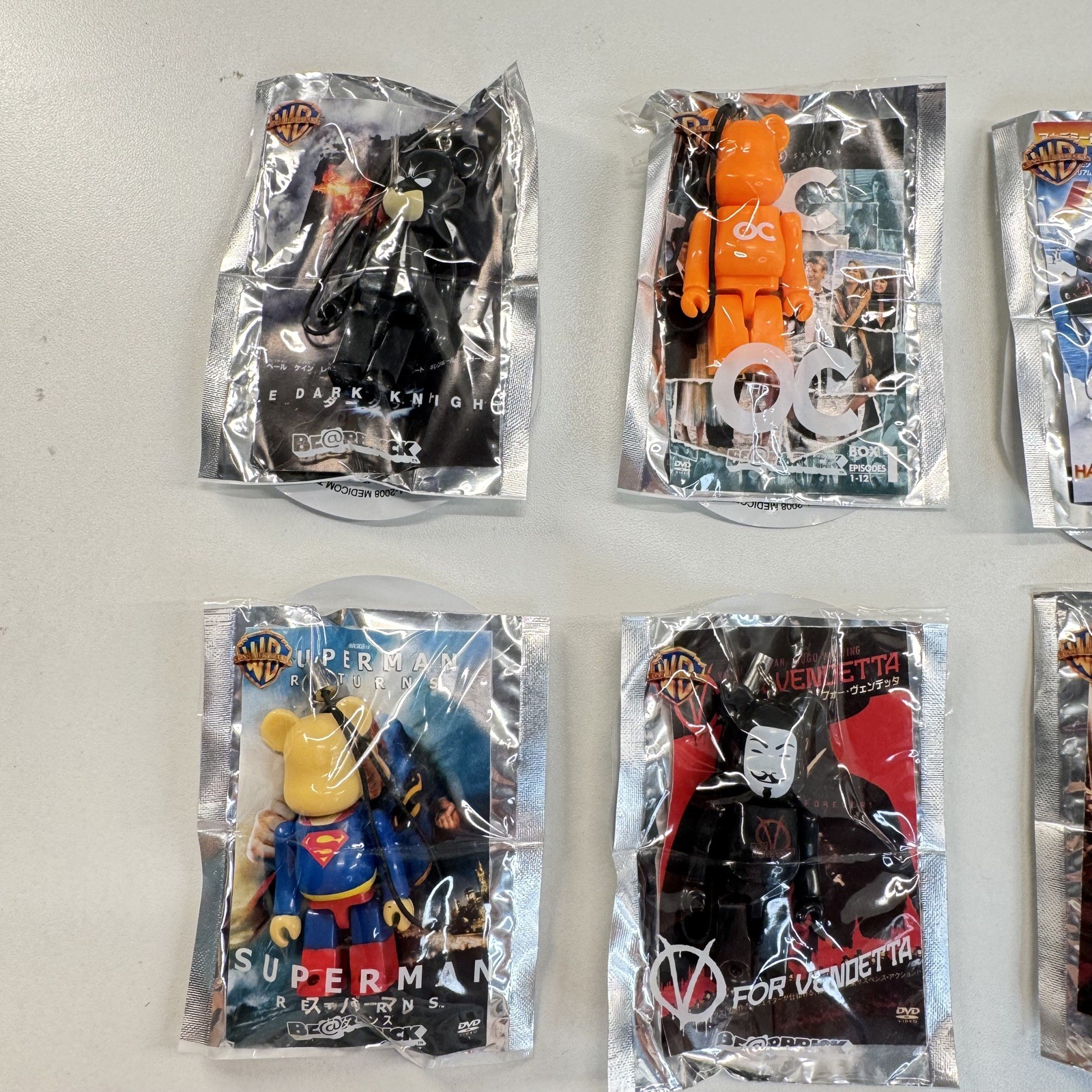 Pepsi Nex Warner Bros. Be@rbrick Strap Figure 8 Medicom bearbrick