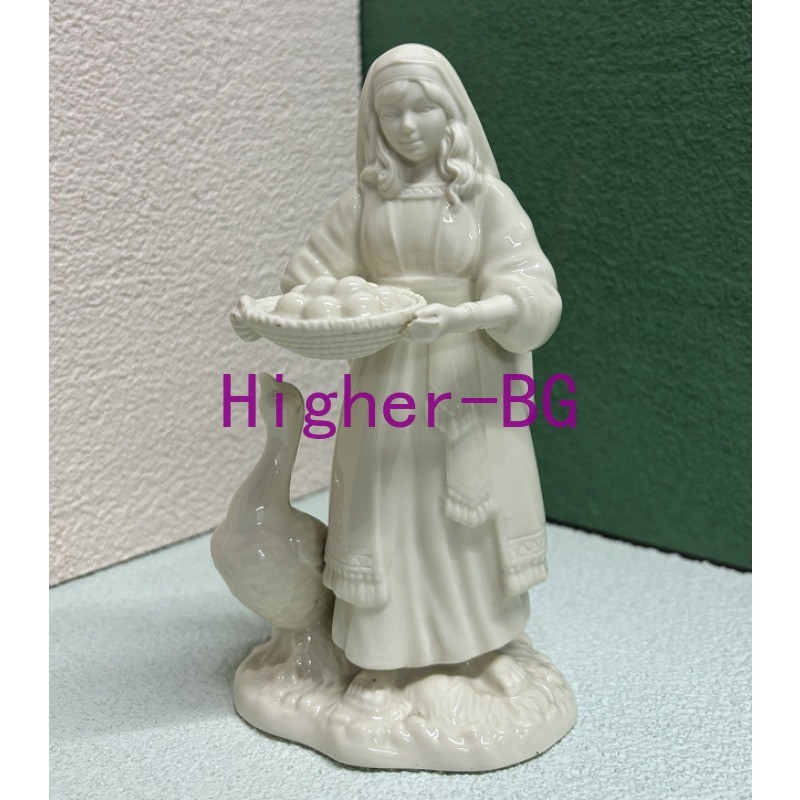 1pcs Lenox First Blessing Nativity Girl 6inch DIY Ceramic