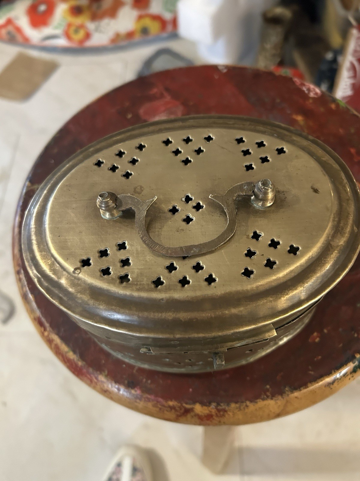 Sweet Little Indian Cricket Box Dating To The 1960’s
