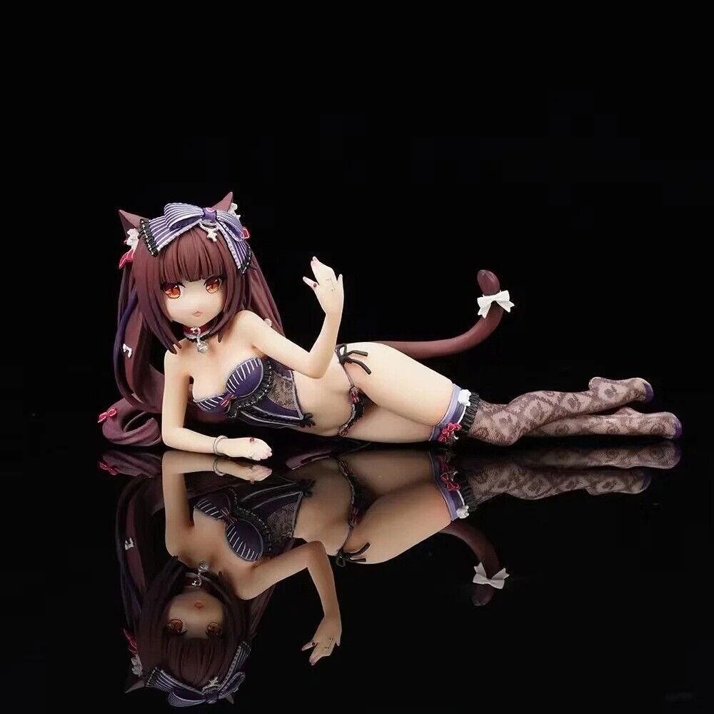 Anime Hentai Sexy Cat Girl Figure Collect Model Statue PVC Toy 11cm No Box
