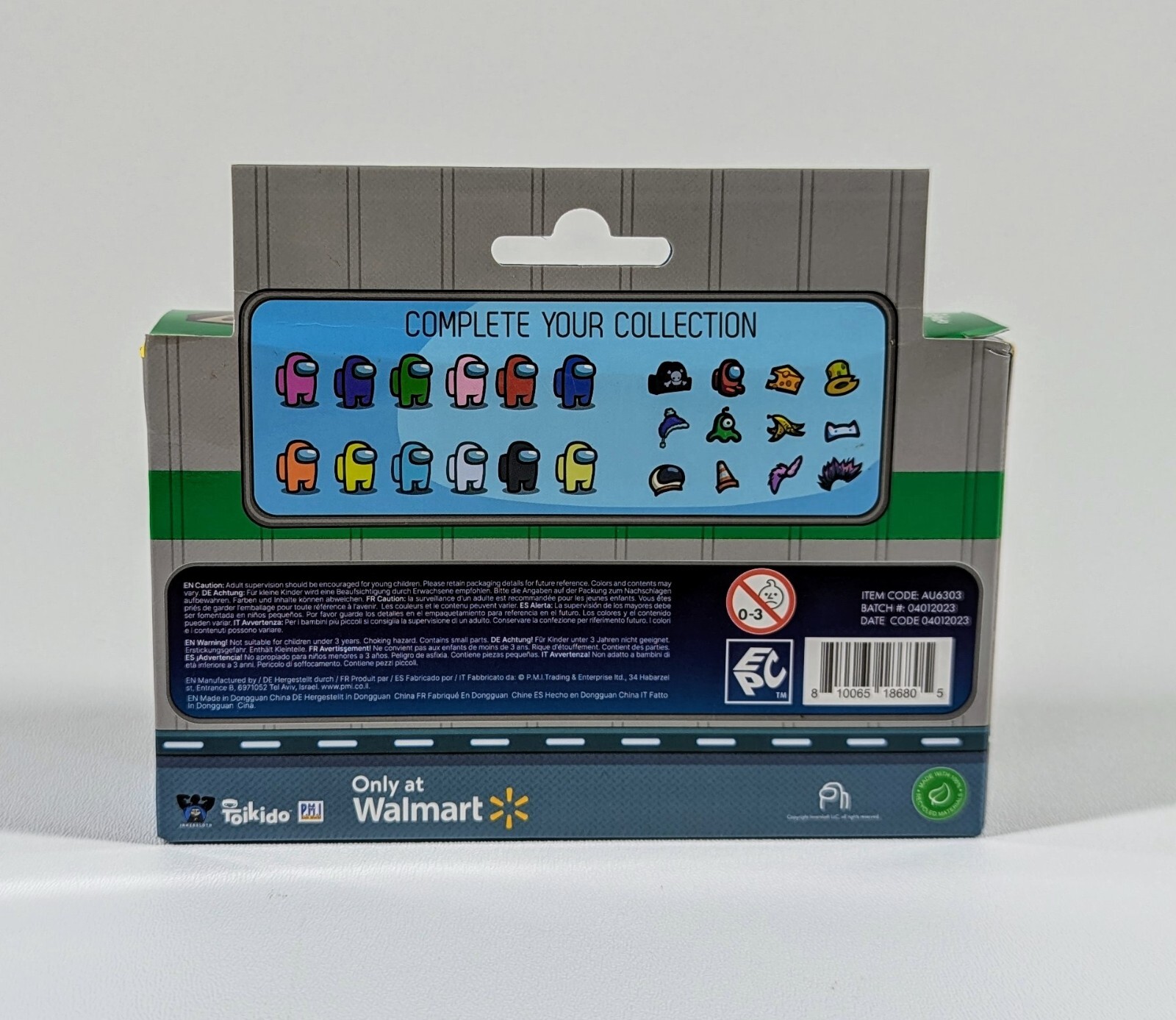 Among us 3pc articulated mini figures ejected edition 2023 new toikido