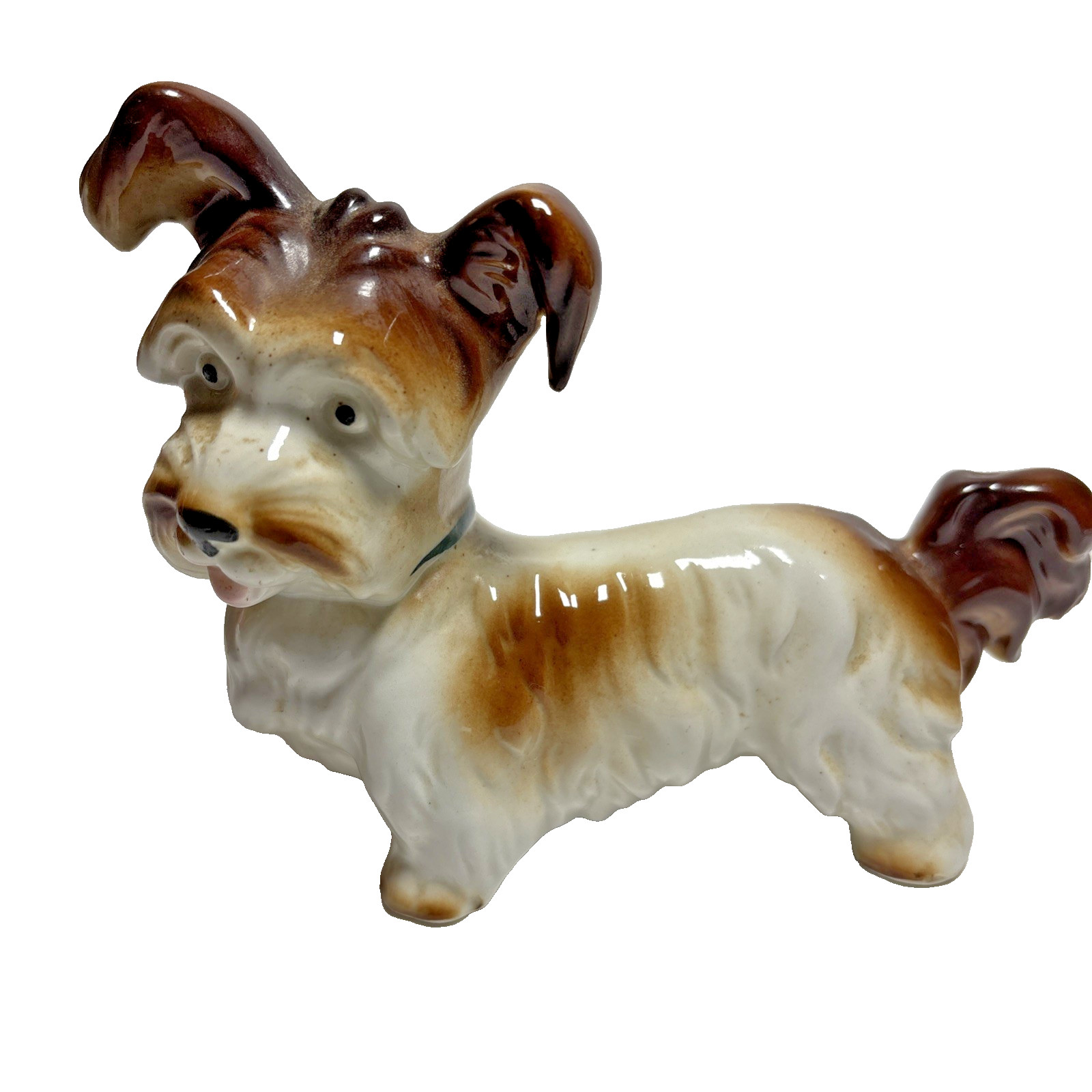 Wagner & Apel VTG Porcelain Dog Figurine Terrier – E. Germany 6” X 4.5” Approx