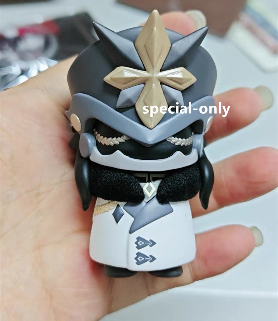 miHoYo Official Genshin impact Fatui Harbingers Capitano PVC Figure Doll Toy