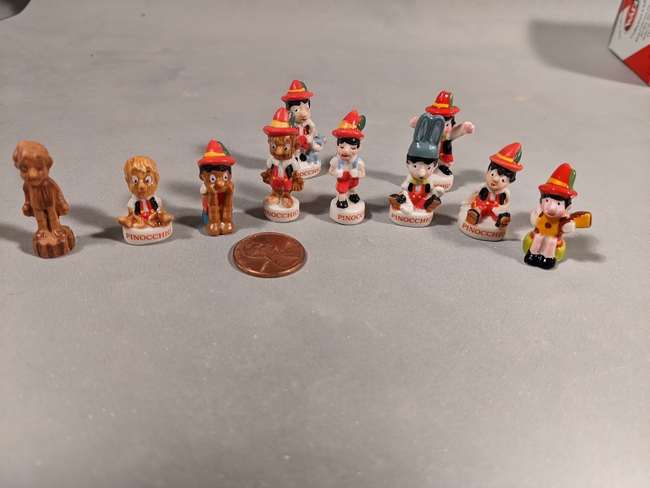 Pinocchio French Feves Figures Ephipany Cake