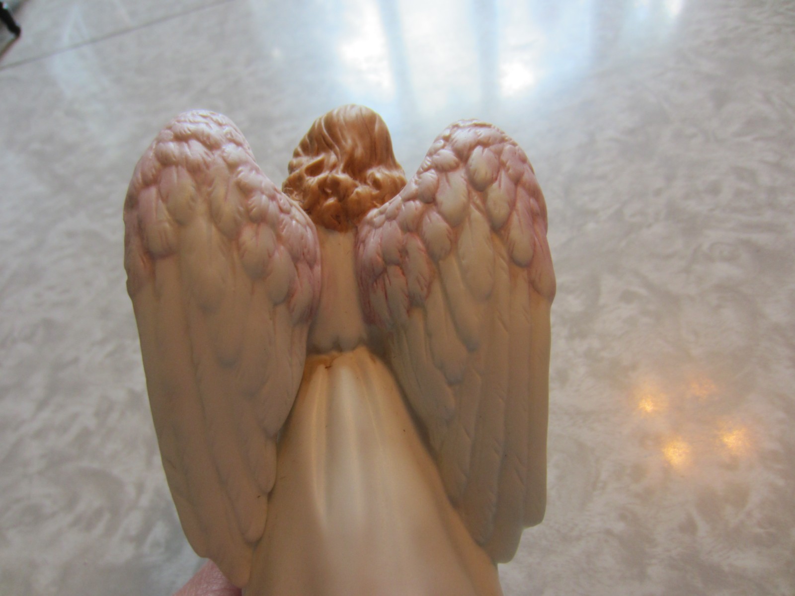NWT Homco porcelain #1434 Medium size angel mother holding baby HOMCO