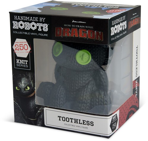 Handmade by Robots – How to Train Your Dragon – Toothless #250 [New Toy] Vinyl