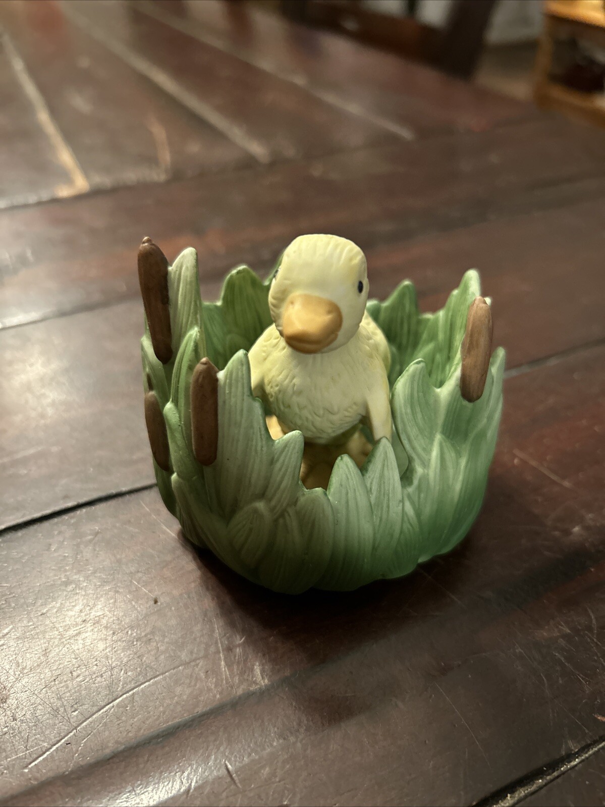 Franklin Mint Porcelain Woodland Surprises Figure Duck Jacqueline B.Smith 1984