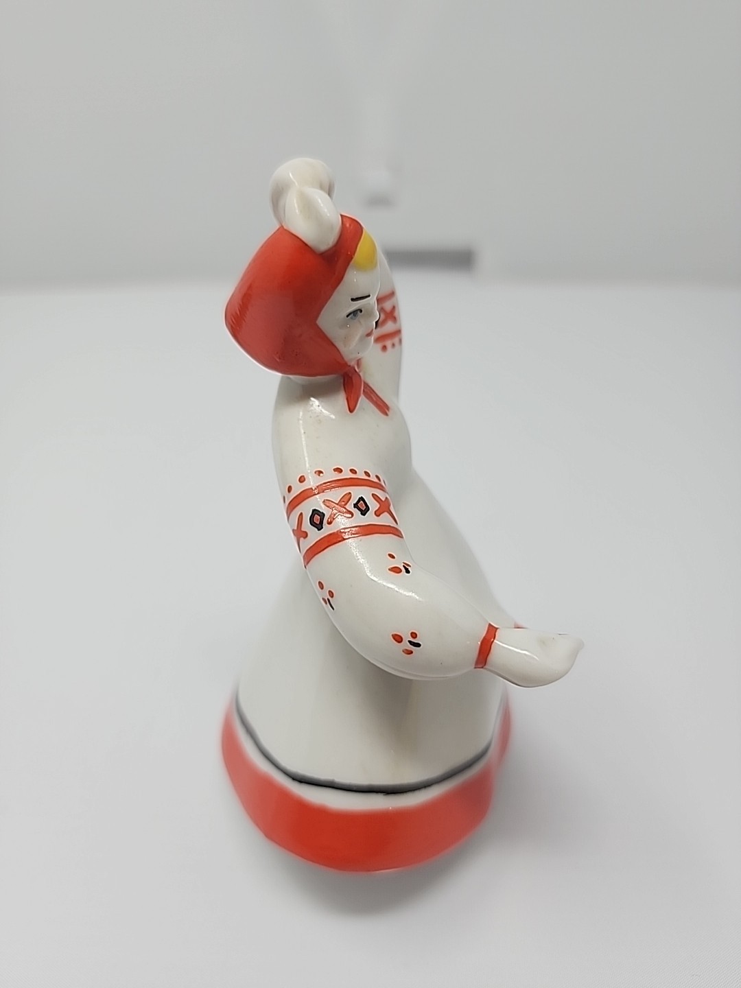 Soviet Ukraine Porcelain Figurine Dancing Girl Vintage