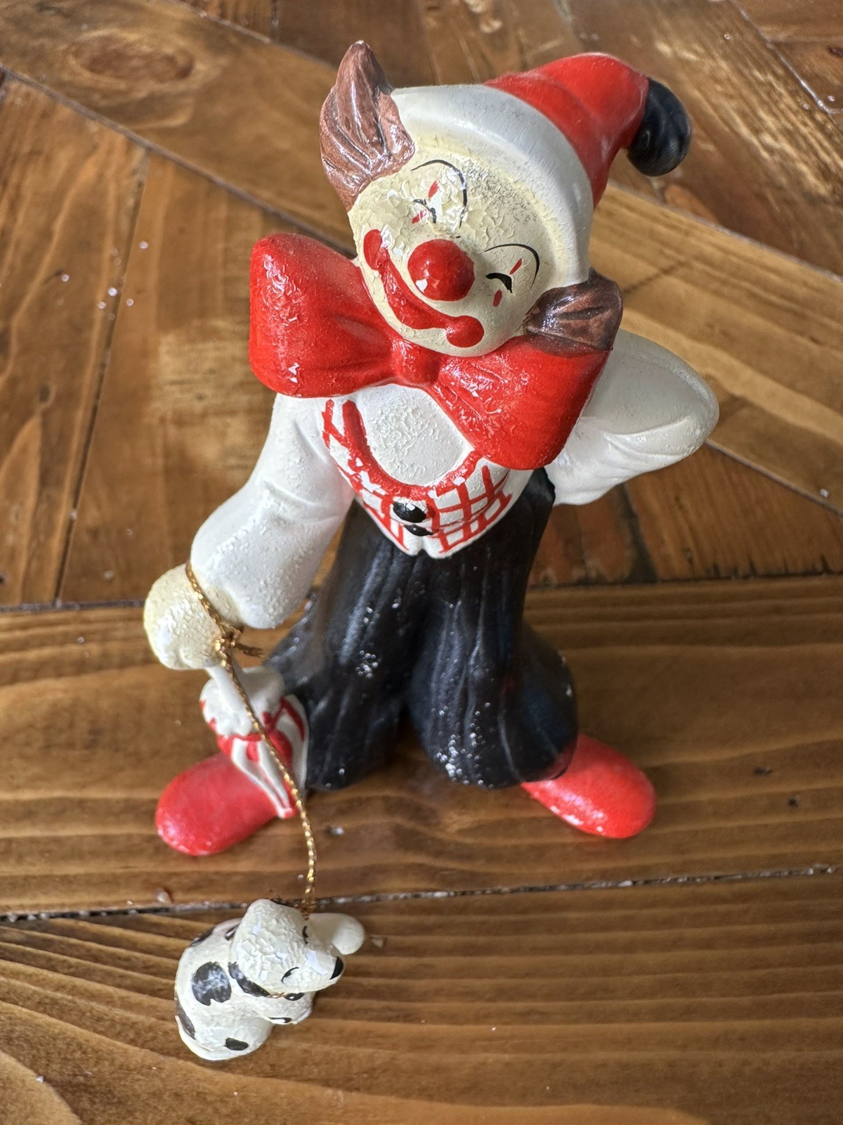 Vintage 8 piece Brinn’s Enesco Penco Clown Lot w/ bank, planter, figurines VGUC