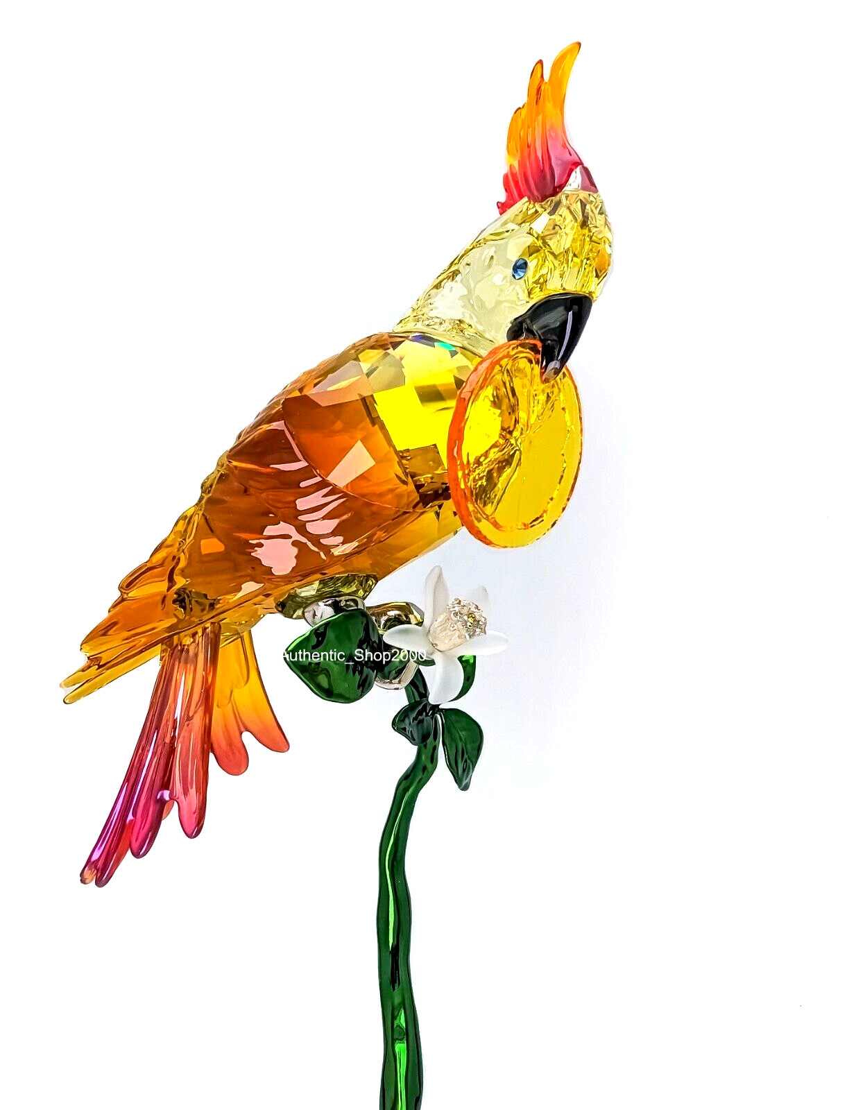 New 100% SWAROVSKI Crystal Idyllia Cocktatoo Collectible Figurine Decor 5646611