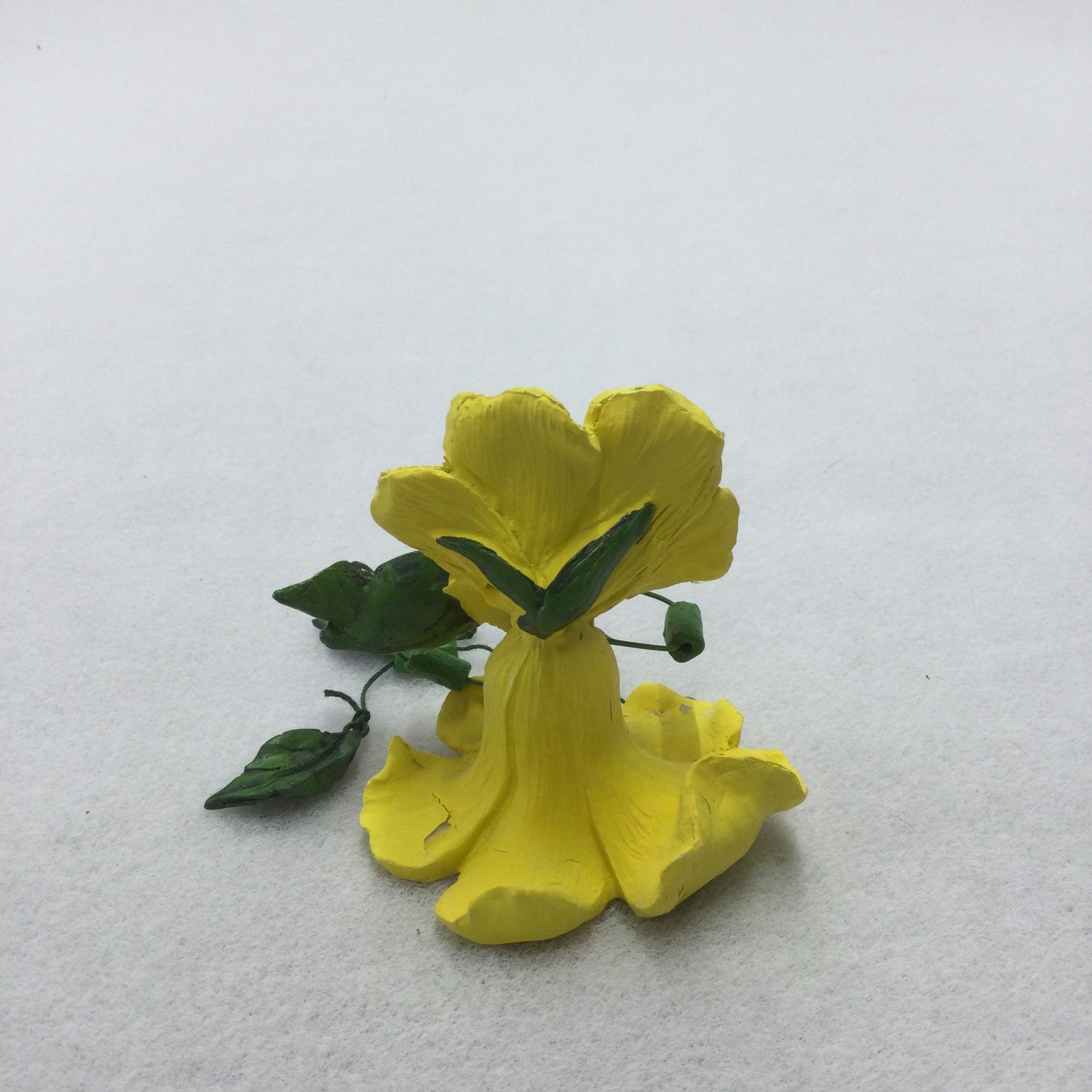 Collections Etc Whimsical Flower Face Figurines Resin Shelf Sitters Small Lot 7