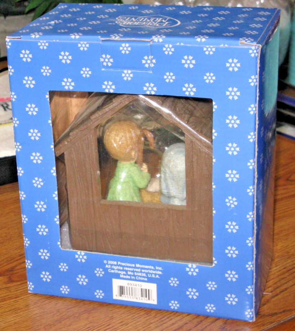 2008 PRECIOUS MOMENTS CHRISTMAS HOLIDAY NATIVITY SET NEW IN BOX