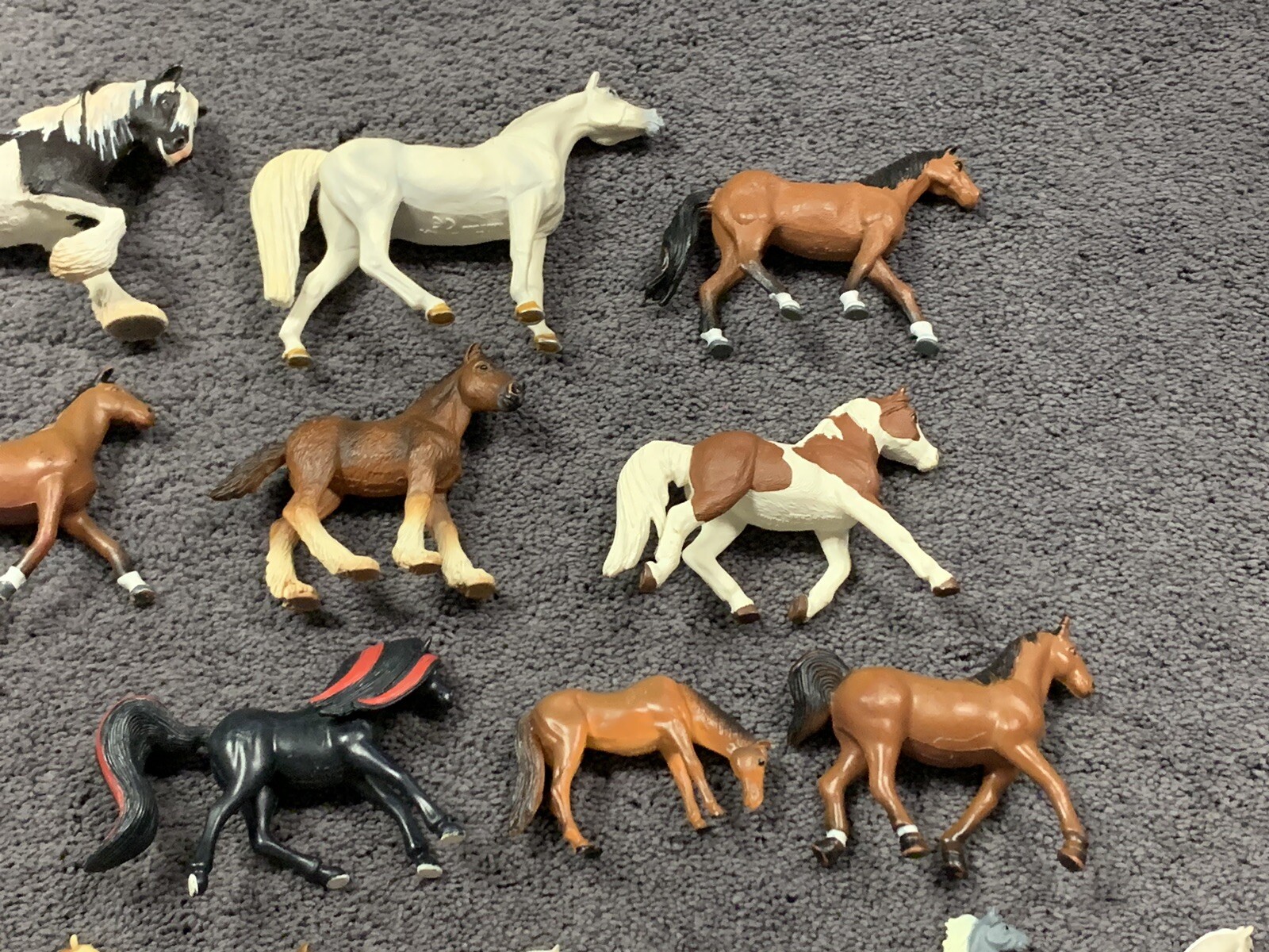 Vintage Lot Safari, Clydesdale Schliech , Empire + Minis Horses Lot of 31