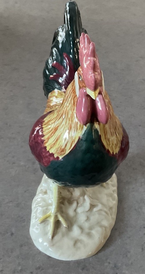 BESWICK :: 1948-54 LEGHORN ROOSTER COCKEREL 10” FIGURINE Gredington ENGLAND