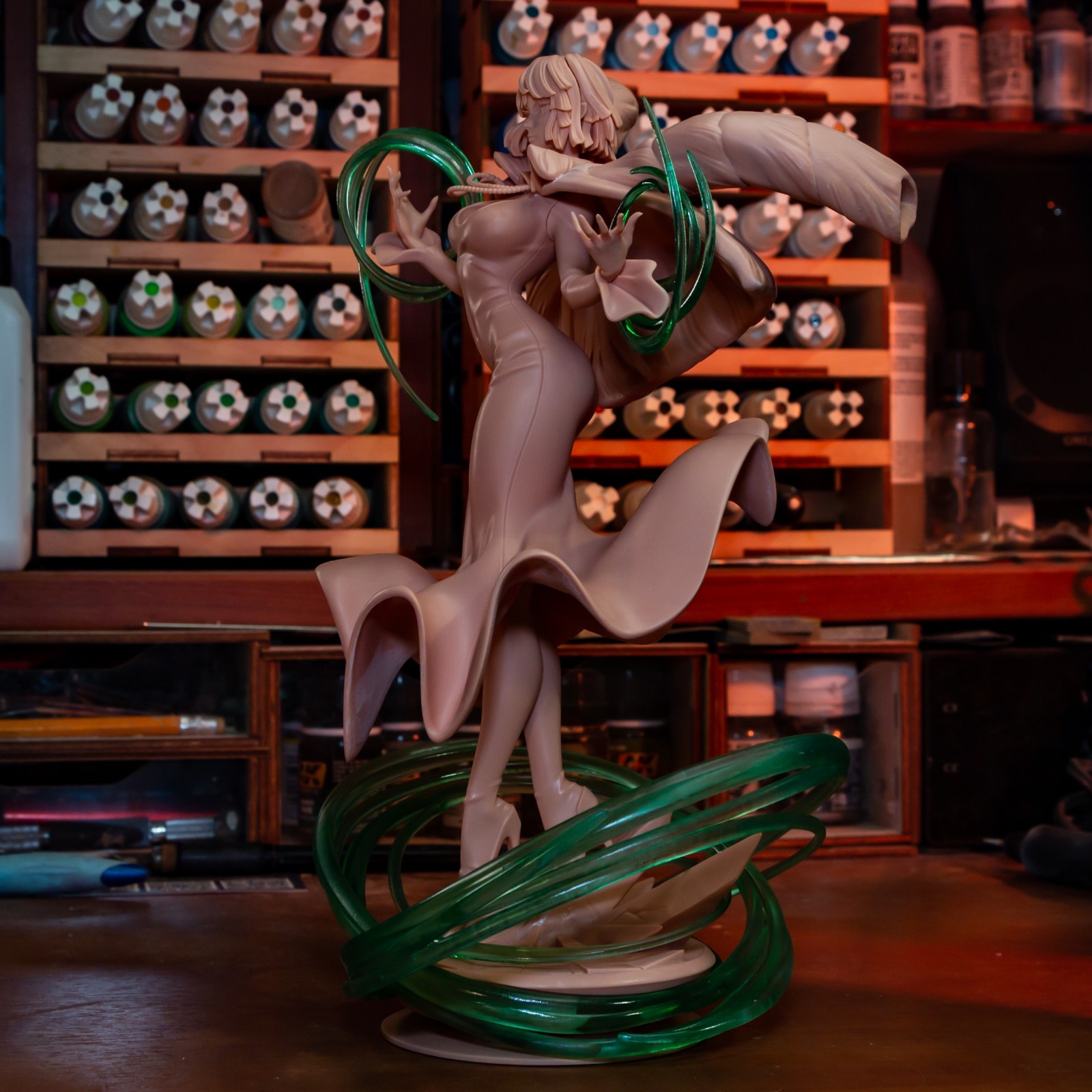 Fubuki – One-Punch Man 1/8 Scale Statue 3D Print Model Kit Unpainted