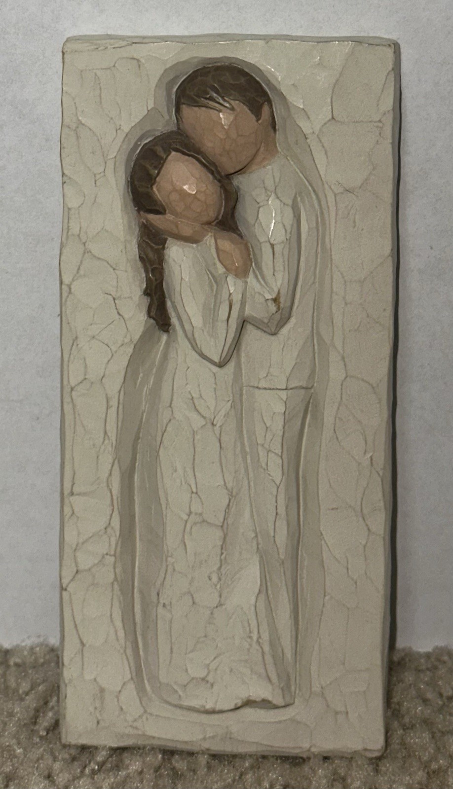2002 Willow Tree Demdaco In Love’s Embrace Wall Plaque Susan Lordi