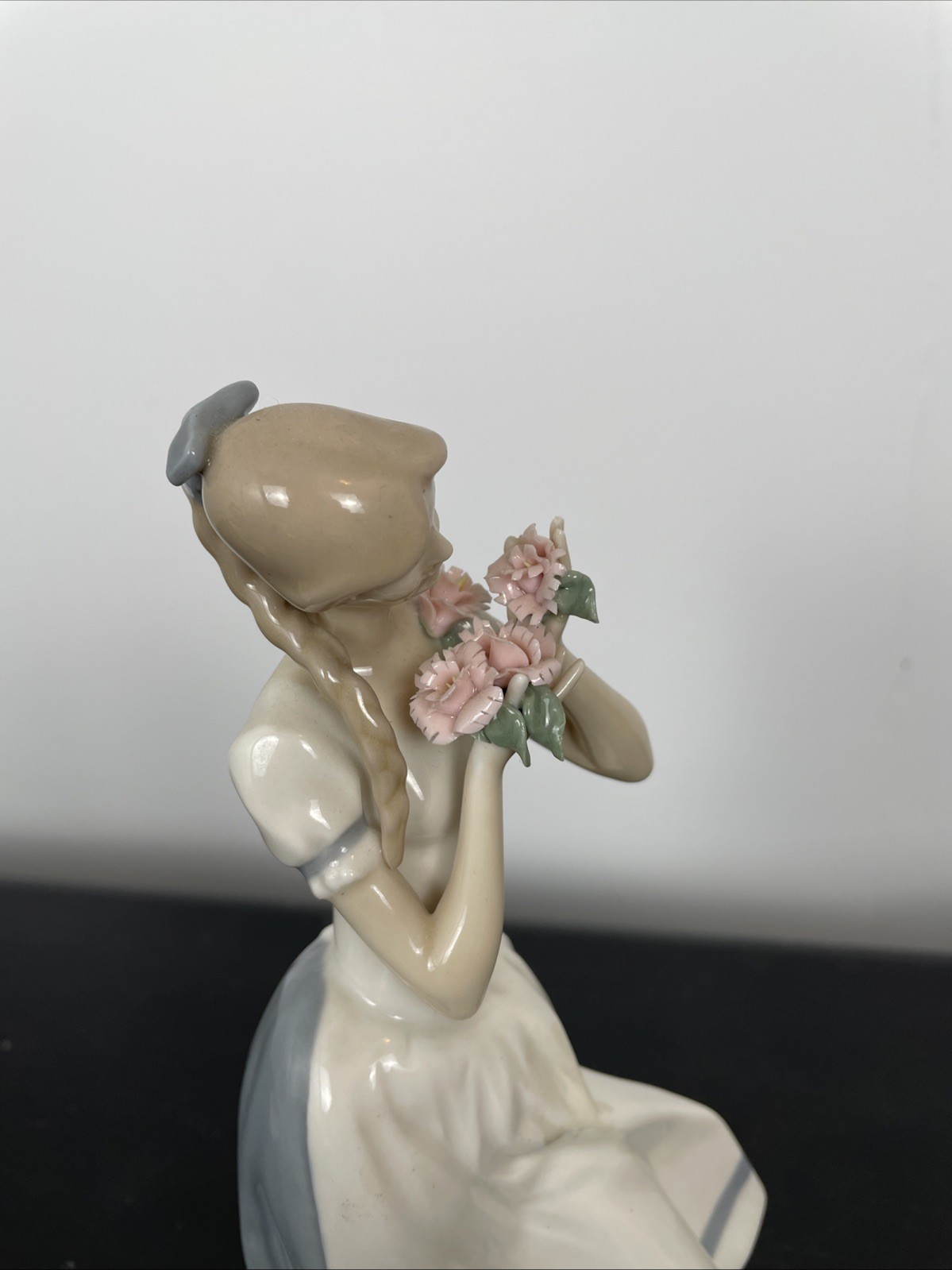 Franklin Mint CECILIA THE CARNATION MAIDEN Lladro Artist Fulgencio Garcia Spain
