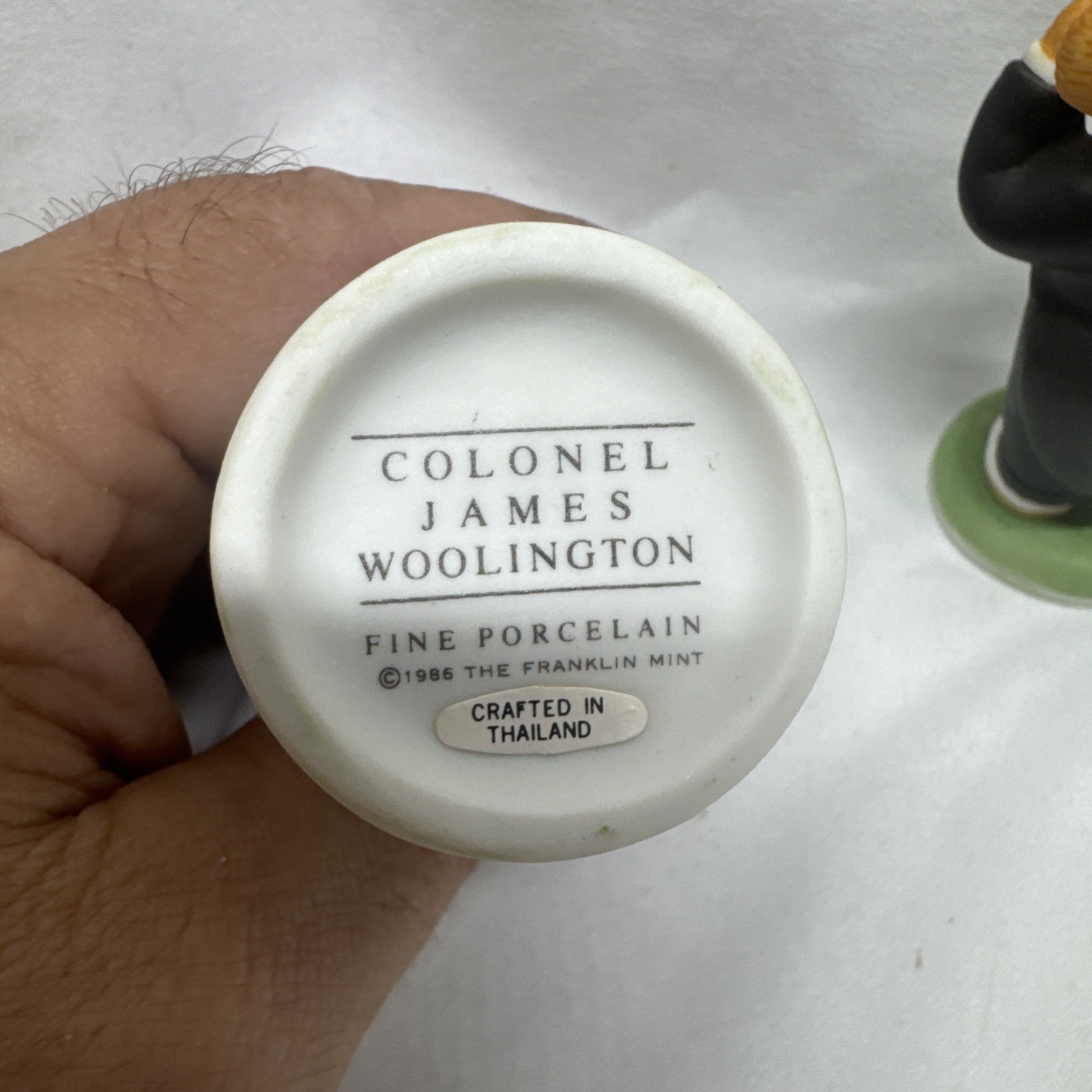 Franklin Mint Hotel Teddington Lot Of 9 Bear Figurines Porcelain ( A )